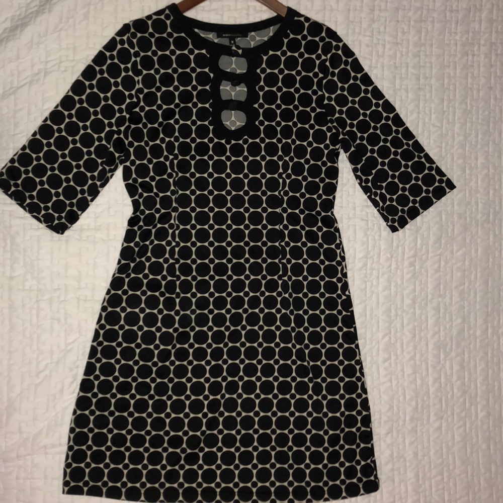 Black and white dress